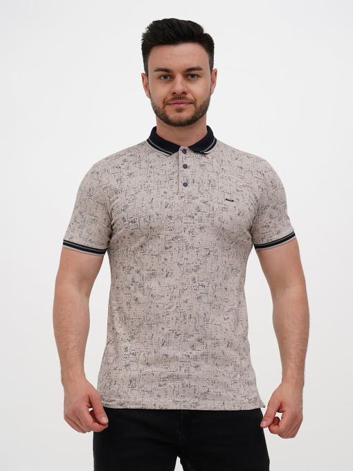Поло Trend Collection модель TC12128BeigeFTBLK Фото