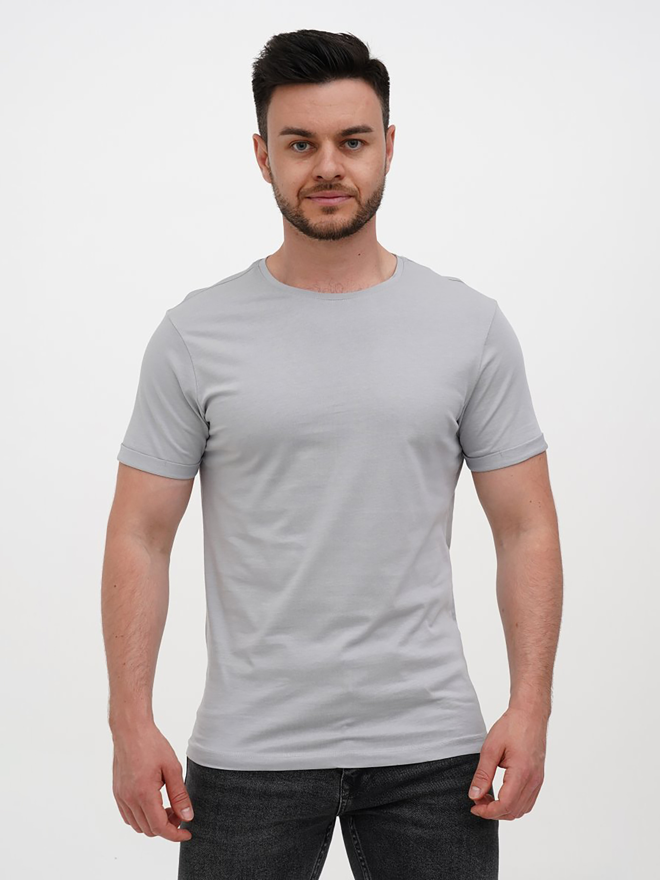 Футболка Trend Collection модель TC12111GreyFTBLK Фото