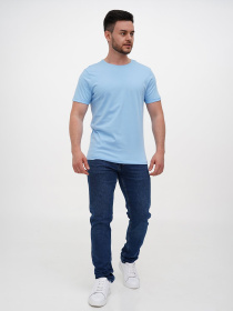 Футболка Trend Collection модель TC12109BlueLightFTBLK Фото