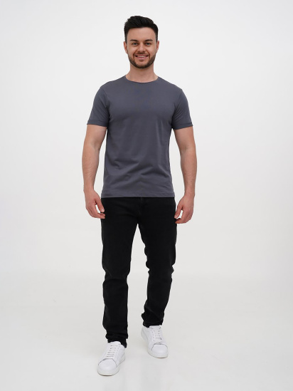 Футболка Trend Collection модель TC12107GreyFTBLK — фото - INTERTOP