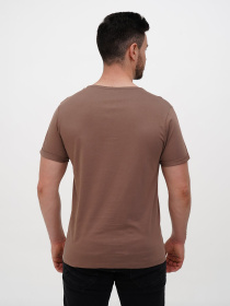 Футболка Trend Collection модель TC12104BrownFTBLK Фото