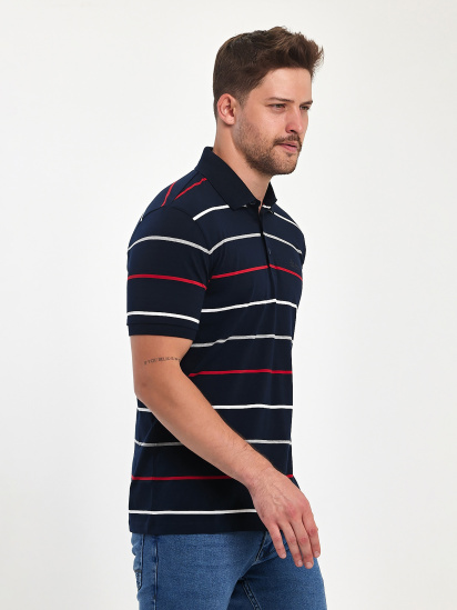 Поло Trend Collection модель TC11508DarkBlueFTBLK — фото 4 - INTERTOP