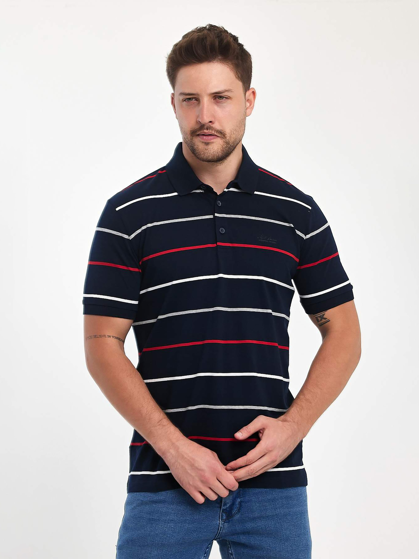 Поло Trend Collection модель TC11508DarkBlueFTBLK Фото