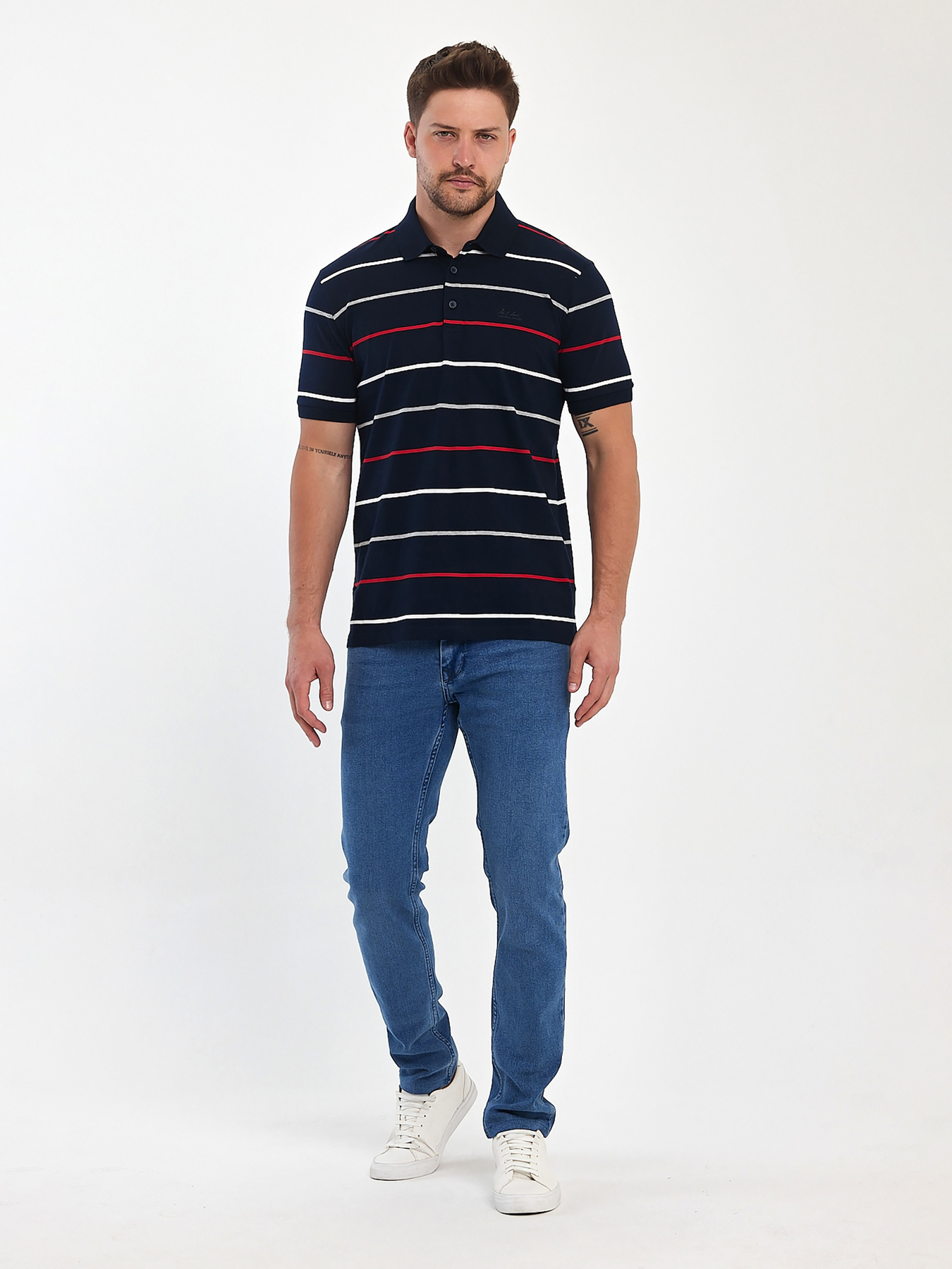 Поло Trend Collection модель TC11508DarkBlueFTBLK Фото