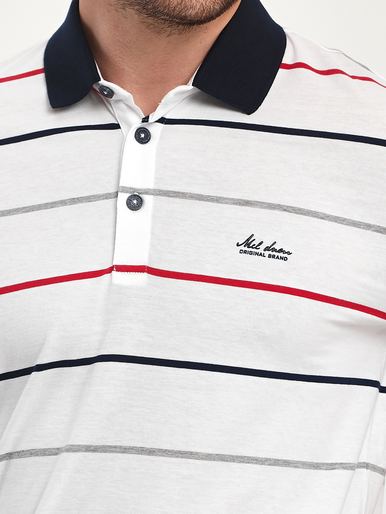 Поло Trend Collection модель TC11507WhiteFTBLK Фото