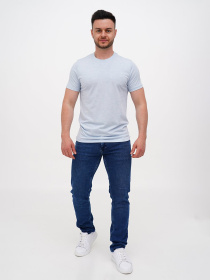 Футболка Trend Collection модель TC11490BlueLightFTBLK Фото