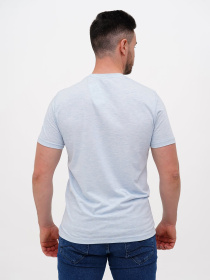 Футболка Trend Collection модель TC11490BlueLightFTBLK Фото