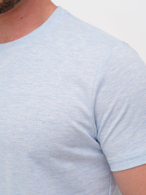 Футболка Trend Collection модель TC11490BlueLightFTBLK Фото