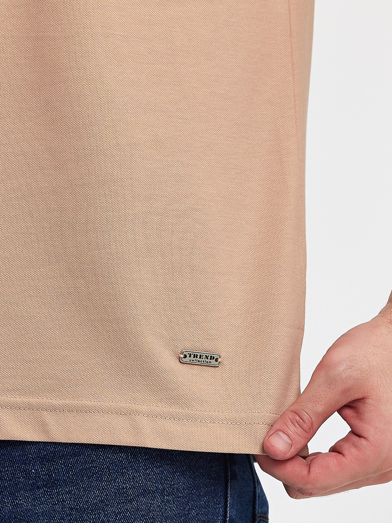 Поло Trend Collection модель TC11443BeigeFTBLK Фото