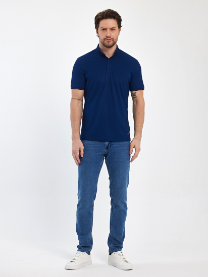 Поло Trend Collection модель TC11442DarkBlueFTBLK — фото - INTERTOP
