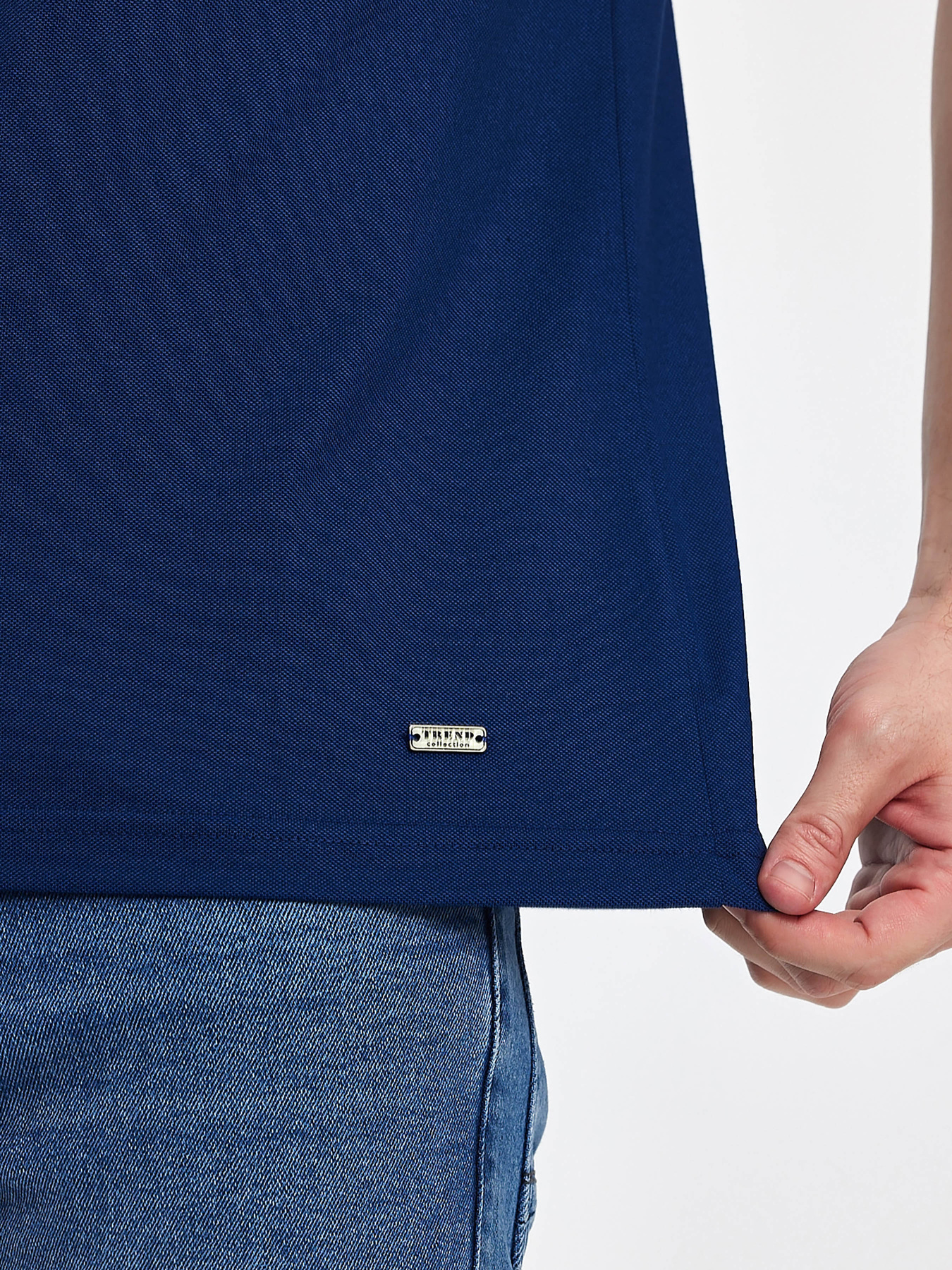 Поло Trend Collection модель TC11442DarkBlueFTBLK Поло Trend Collection модель TC11442DarkBlueFTBLK Фото