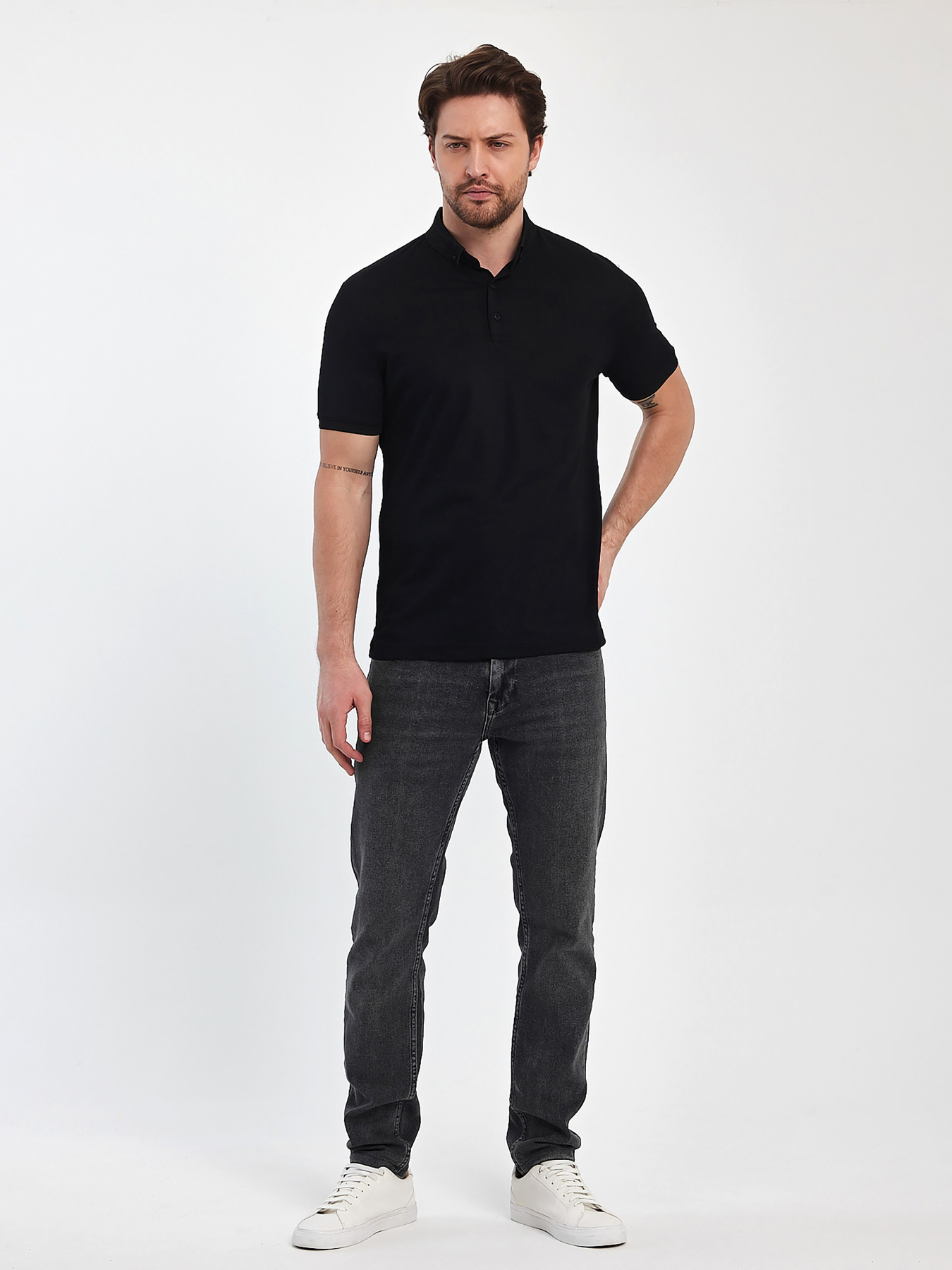 Поло Trend Collection модель TC11441BlackFTBLK Фото