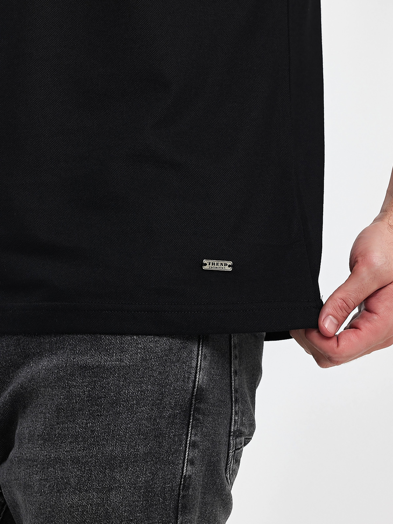 Поло Trend Collection модель TC11441BlackFTBLK Фото