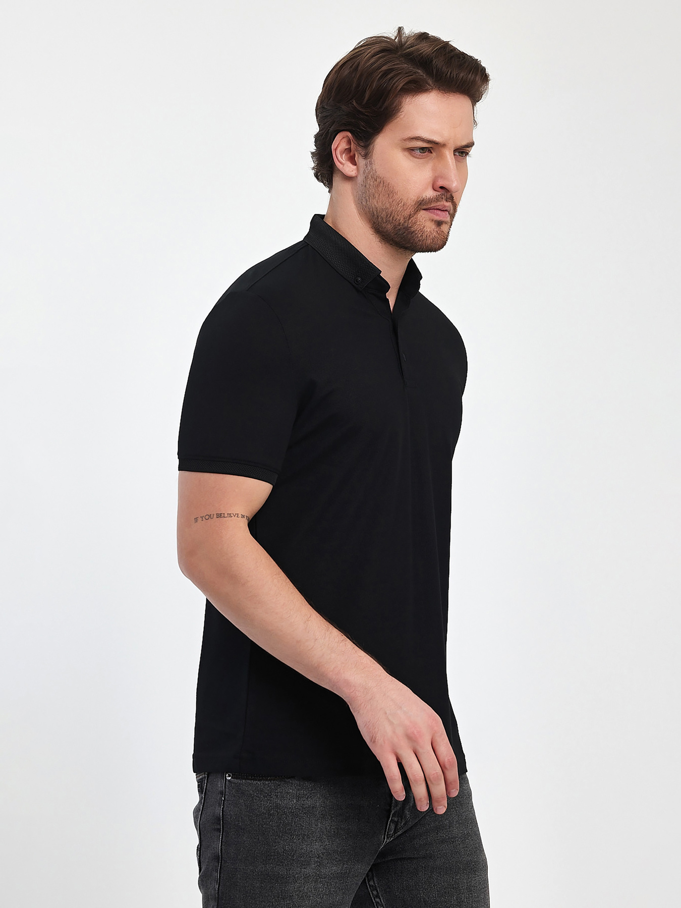 Поло Trend Collection модель TC11441BlackFTBLK Фото