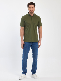 Поло Trend Collection модель TC11440KhakiFTBLK Фото