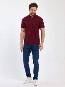 Поло Trend Collection модель TC11439BordoFTBLK Поло Trend Collection модель TC11439BordoFTBLK Фото