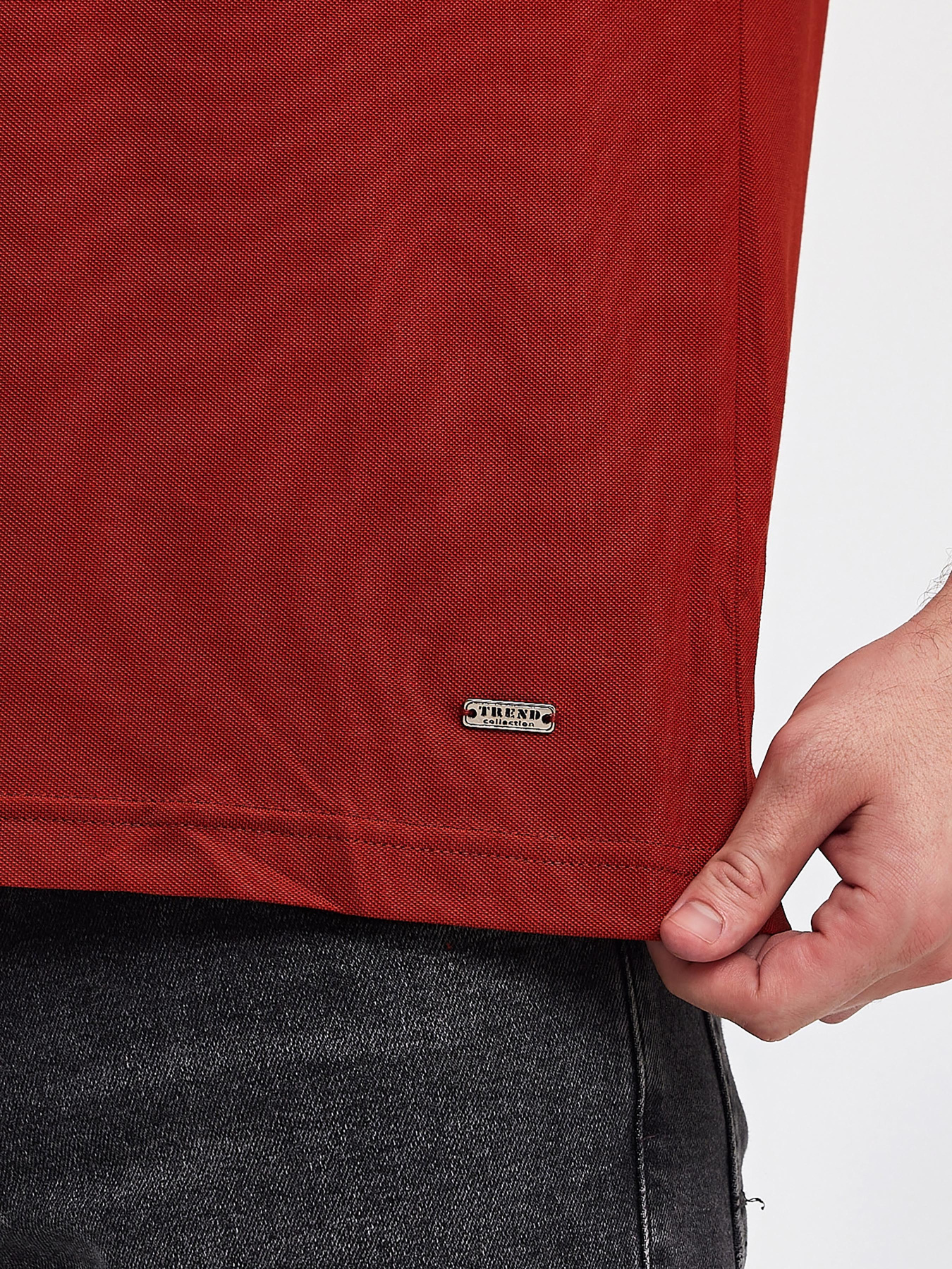 Поло Trend Collection модель TC11436TerracottaFTBLK Фото