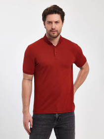 Поло Trend Collection модель TC11436TerracottaFTBLK Фото