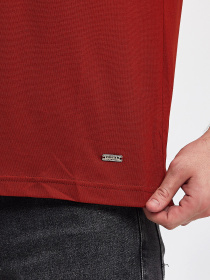 Поло Trend Collection модель TC11436TerracottaFTBLK Поло Trend Collection модель TC11436TerracottaFTBLK Фото