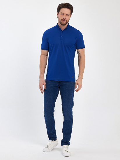 Поло Trend Collection модель TC11432BlueFTBLK — фото - INTERTOP