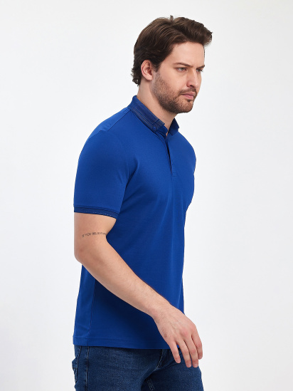 Поло Trend Collection модель TC11432BlueFTBLK — фото 3 - INTERTOP