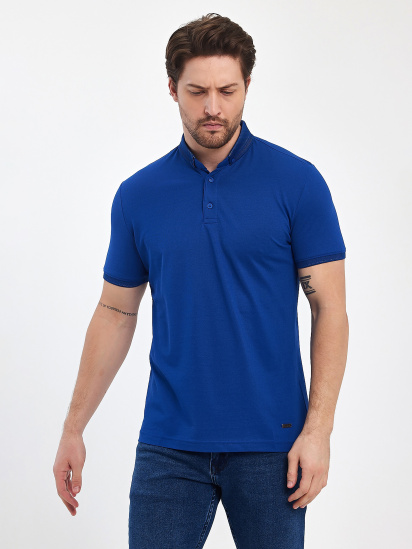 Поло Trend Collection модель TC11432BlueFTBLK — фото 5 - INTERTOP