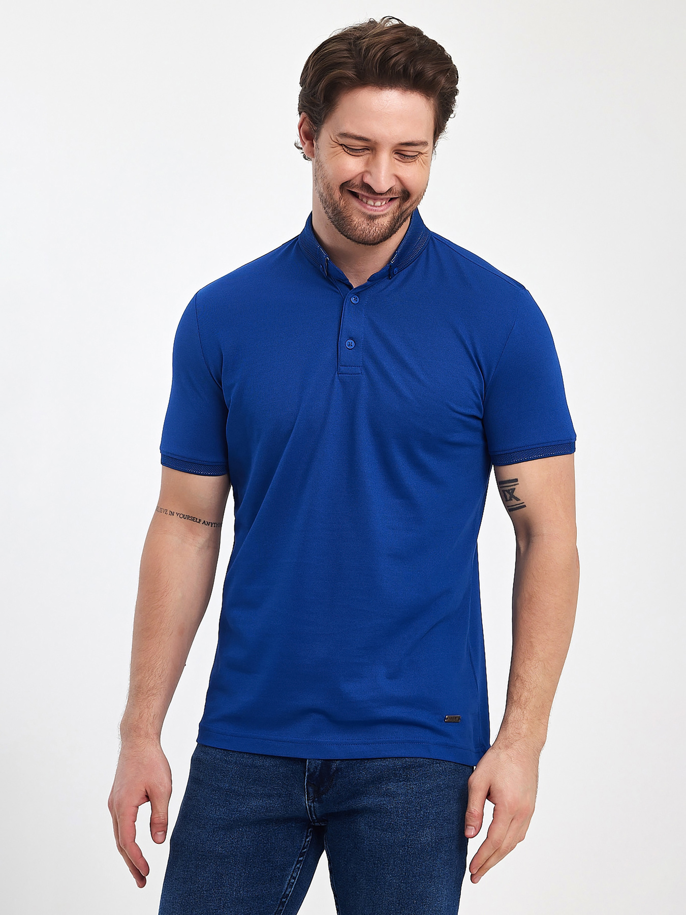 Поло Trend Collection модель TC11432BlueFTBLK Поло Trend Collection модель TC11432BlueFTBLK Фото