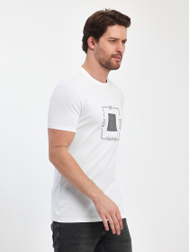 Футболка Trend Collection модель TC11384WhiteFTBLK Фото