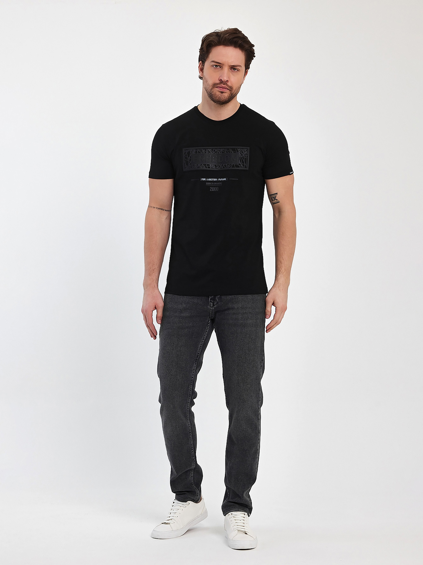 Футболка Trend Collection модель TC11383BlackFTBLK Фото