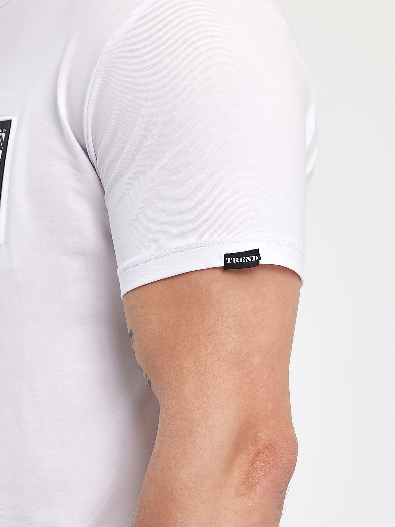 Футболка Trend Collection модель TC11382WhiteFTBLK Фото
