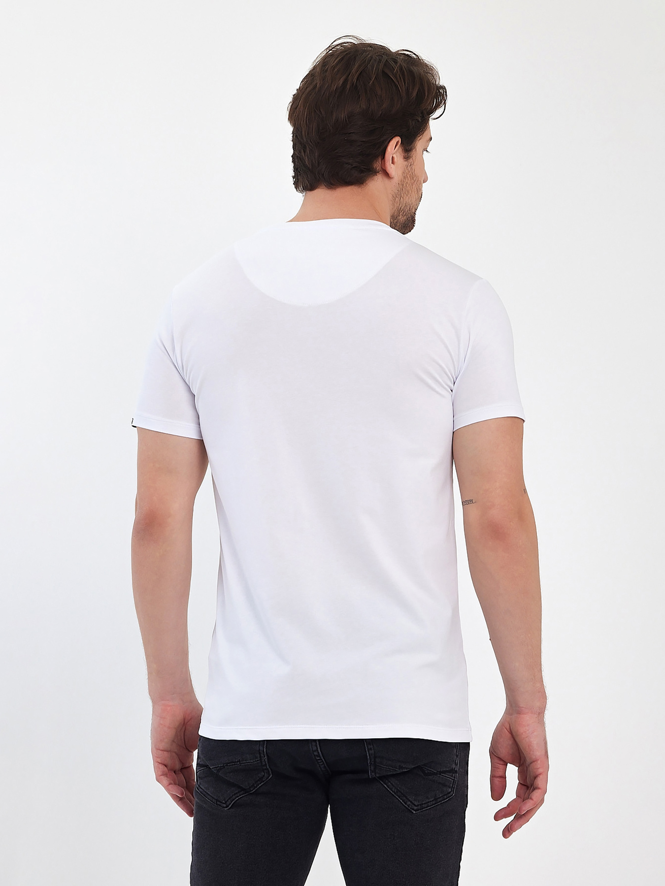 Футболка Trend Collection модель TC11382WhiteFTBLK Фото