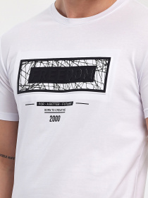 Футболка Trend Collection модель TC11382WhiteFTBLK Фото