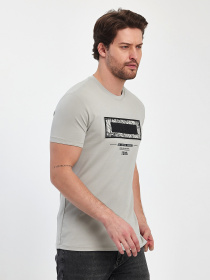 Футболка Trend Collection модель TC11380LightGreyFTBLK Фото