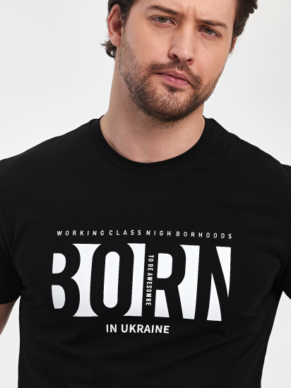 Футболка Trend Collection модель TC11379BlackFTBLK — фото 4 - INTERTOP