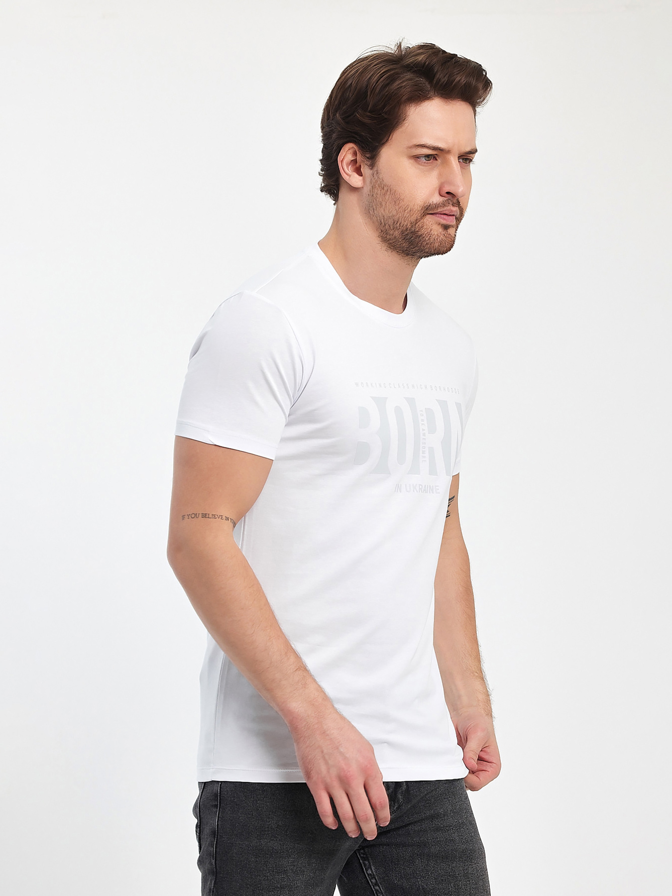 Футболка Trend Collection модель TC11378WhiteFTBLK Фото