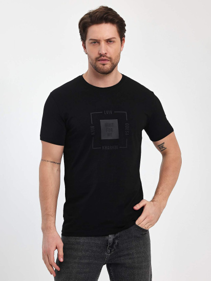 Футболка Trend Collection модель TC11377BlackFTBLK - фото
