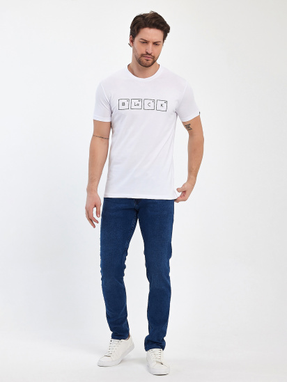 Футболка Trend Collection модель TC11376WhiteFTBLK — фото - INTERTOP