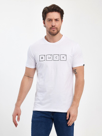 Футболка Trend Collection модель TC11376WhiteFTBLK Фото