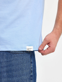 Футболка Trend Collection модель TC11288BlueLightFTBLK Фото