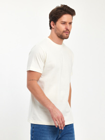 Футболка Trend Collection модель TC11283BeigeFTBLK Фото