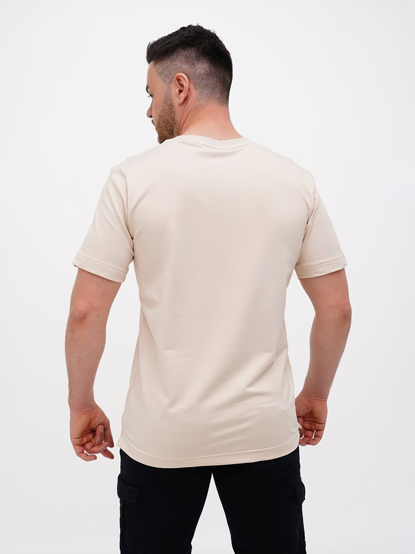 Футболка Trend Collection модель TC11272BeigeFTBLK Фото