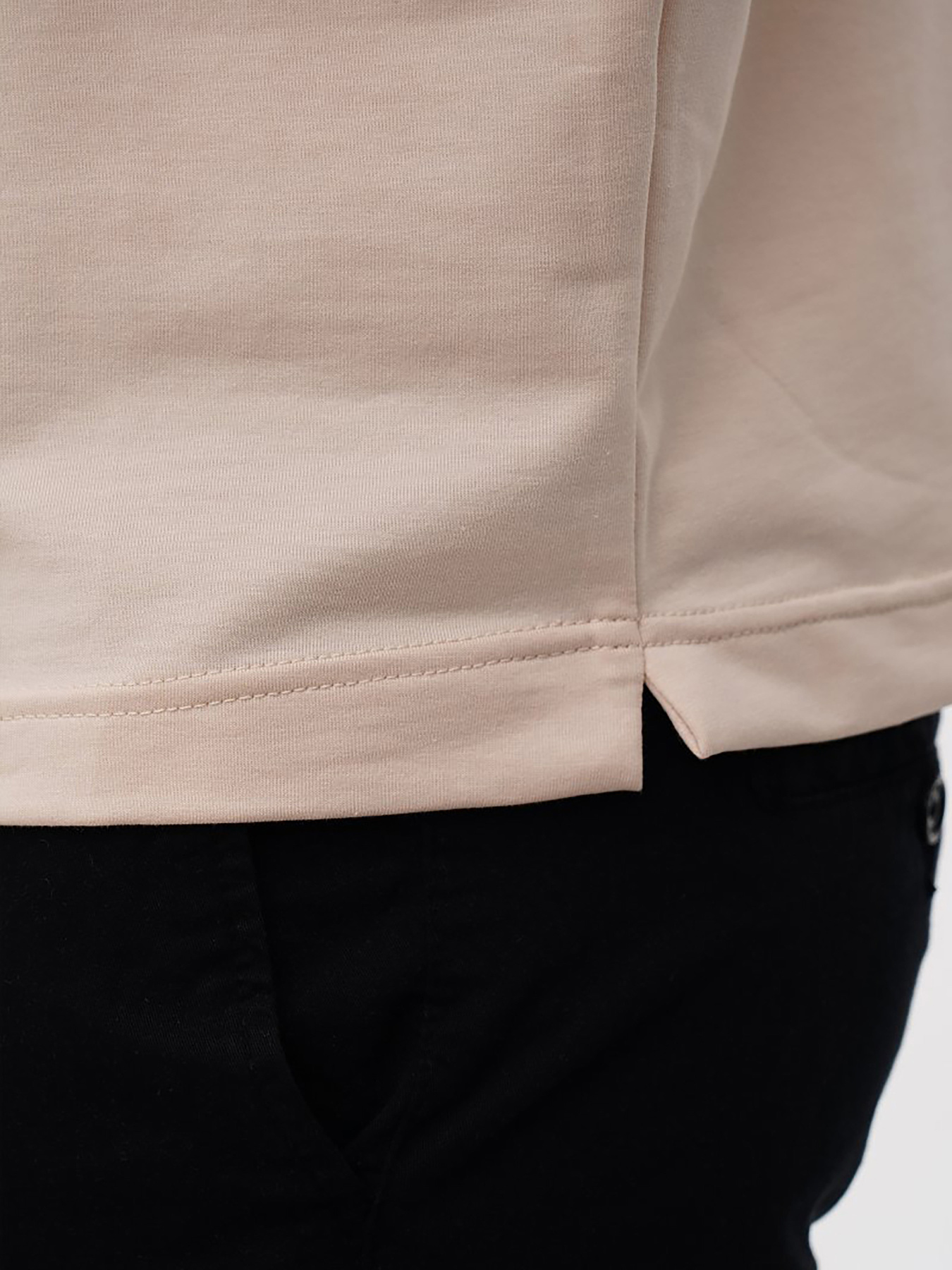 Футболка Trend Collection модель TC11272BeigeFTBLK Фото