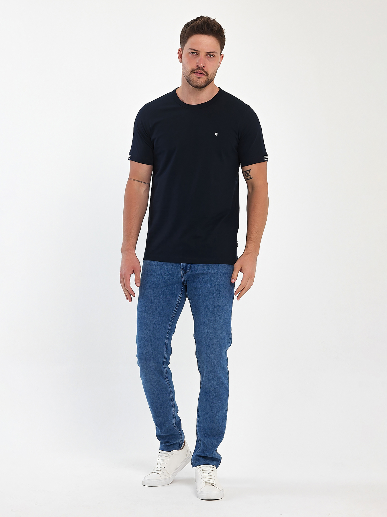 Футболка Trend Collection модель TC11264DarkBlueFTBLK Фото