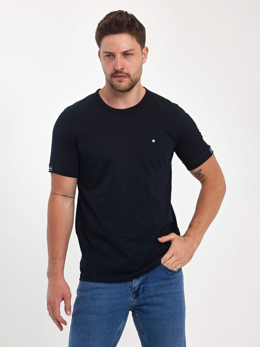 Футболка Trend Collection модель TC11261DarkBlueFTBLK Фото