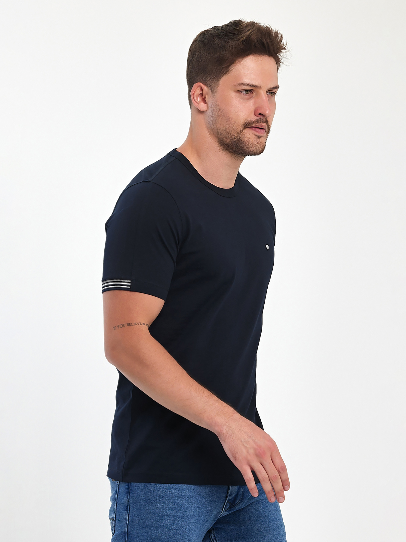 Футболка Trend Collection модель TC11261DarkBlueFTBLK Фото