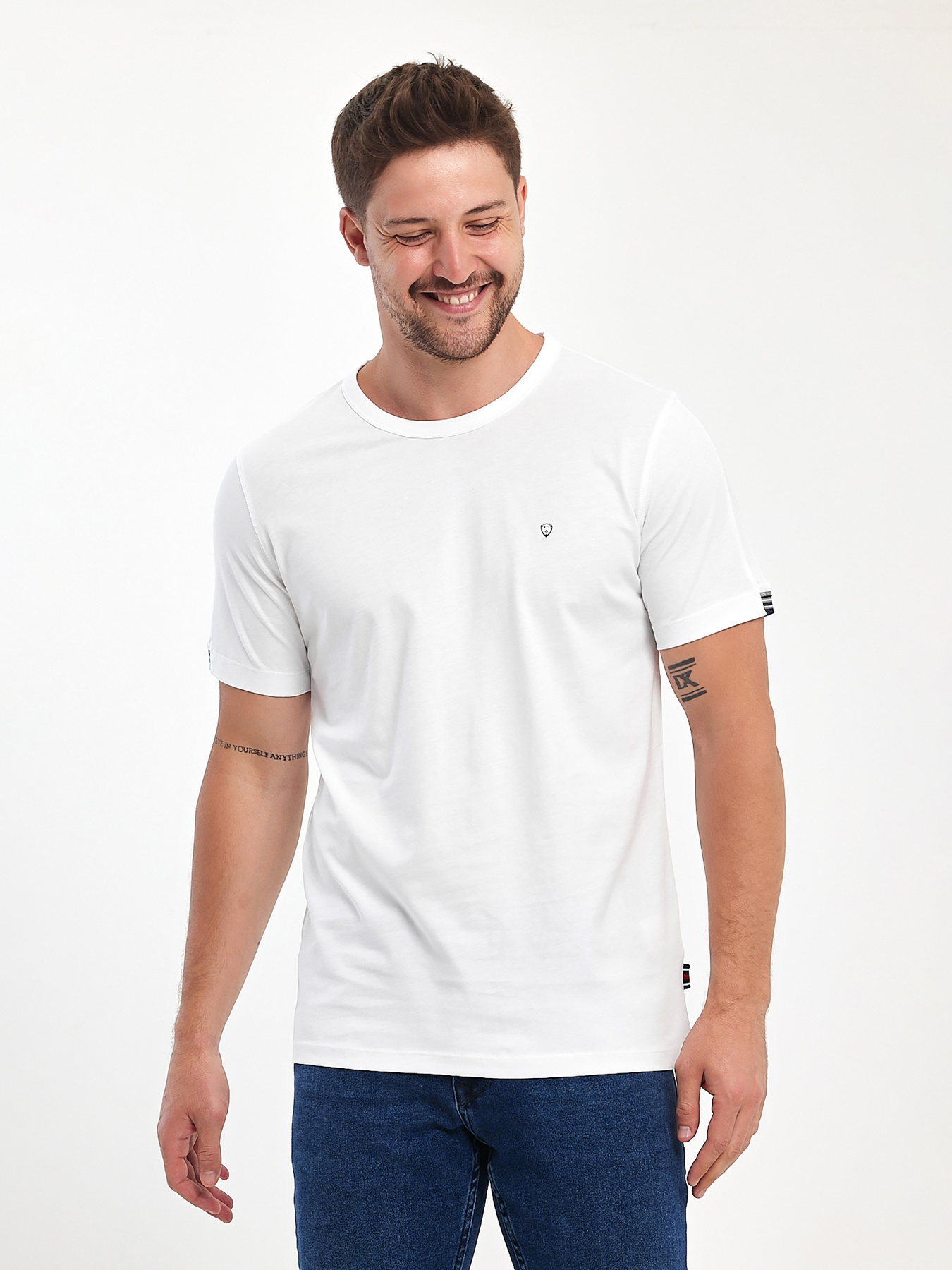 Футболка Trend Collection модель TC11260WhiteFTBLK Фото