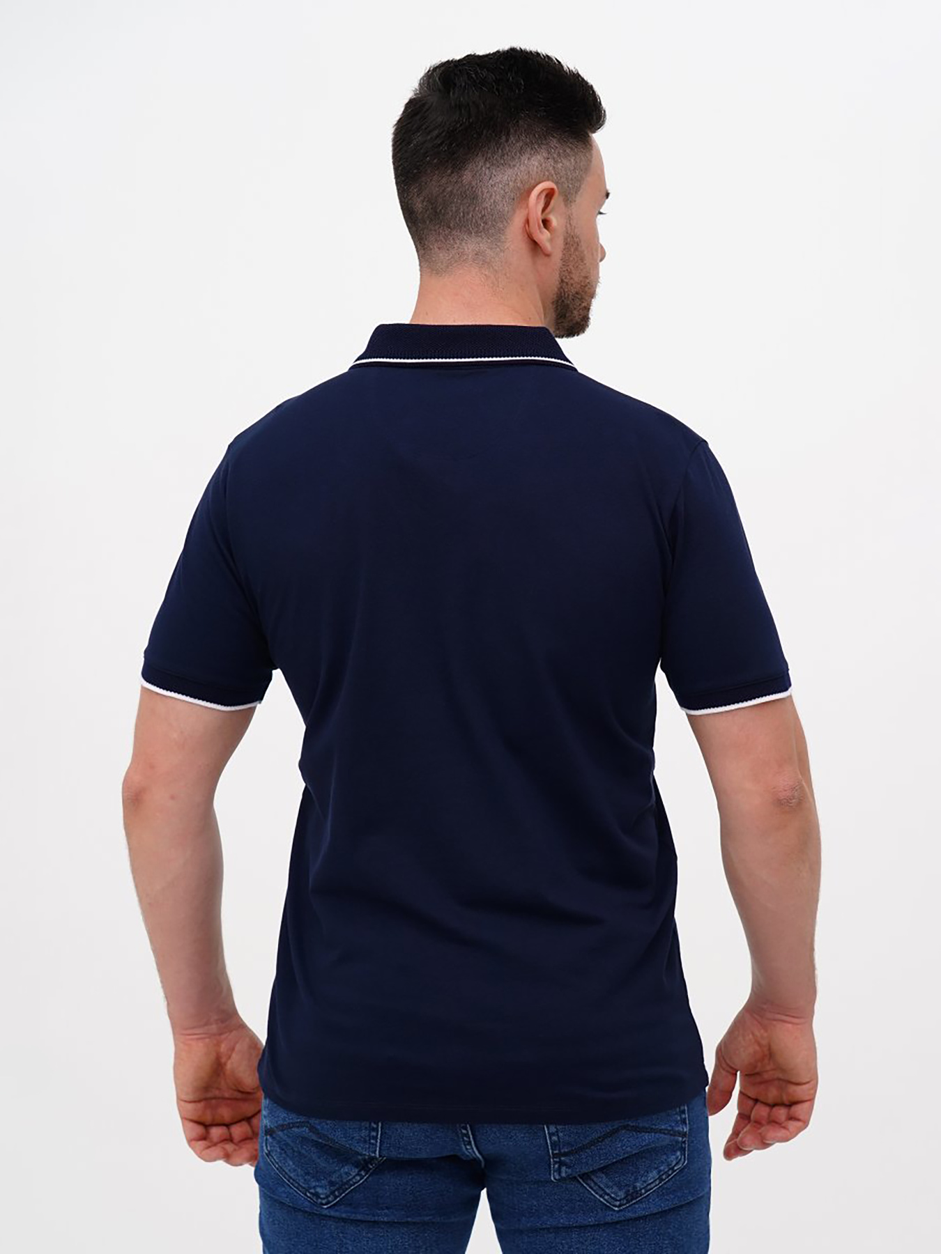 Поло Trend Collection модель TC11249DarkBlueFTBLK Фото