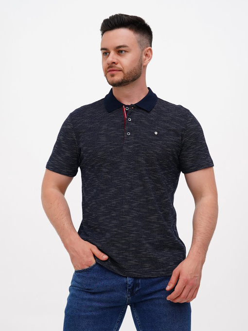 Поло Trend Collection модель TC11243DarkBlueFTBLK Фото