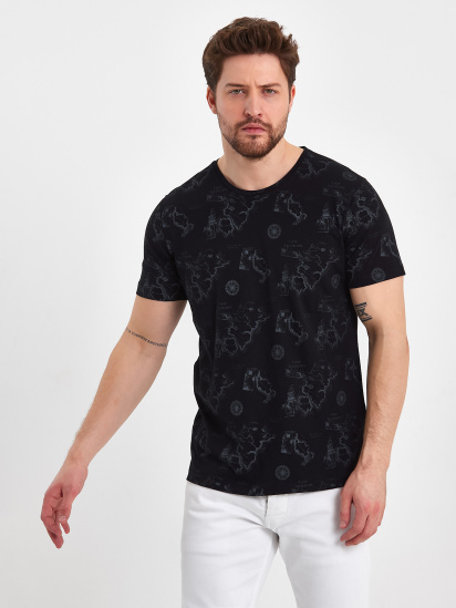 Футболка Trend Collection модель TC11240BlackFTBLK — фото 4 - INTERTOP