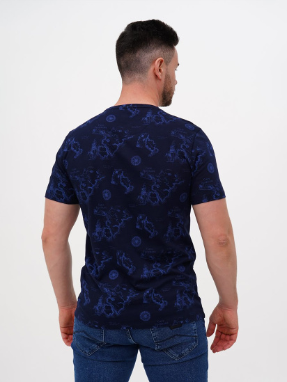 Футболка Trend Collection модель TC11239DarkBlueFTBLK — фото 3 - INTERTOP